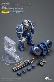 Warhammer 40k JoyToy Actionfigure - Ultramarines Vanguard Veteran with Chainsword and Bolt Pistol figure for collectors, display and