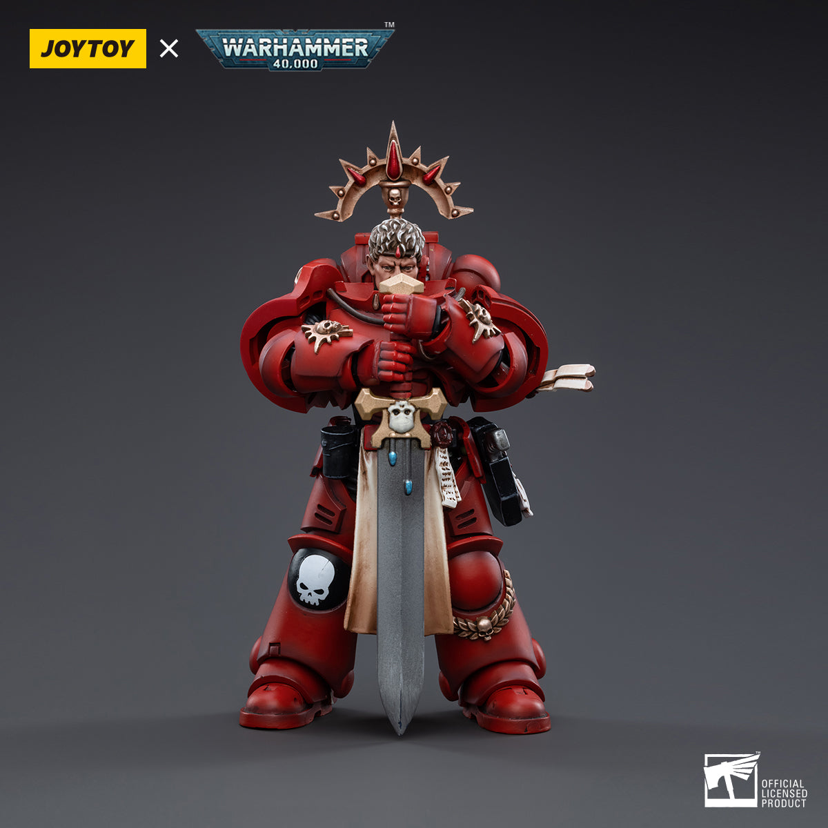 Warhammer 40k JoyToy Actionfigure - Blood Angels Veteran Salus figure for collectors, display and premium shelf presentation
