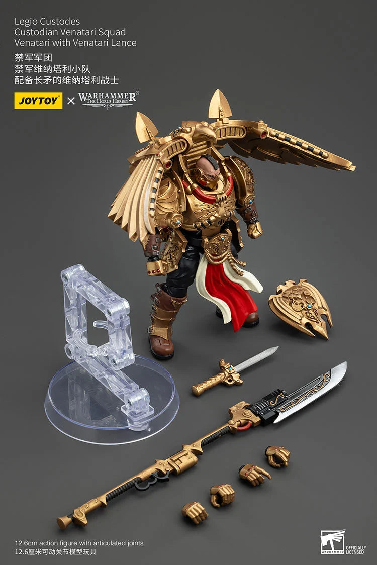 Warhammer 40k JoyToy Actionfigure - Legio Custodes Venatari with Venatari Lance