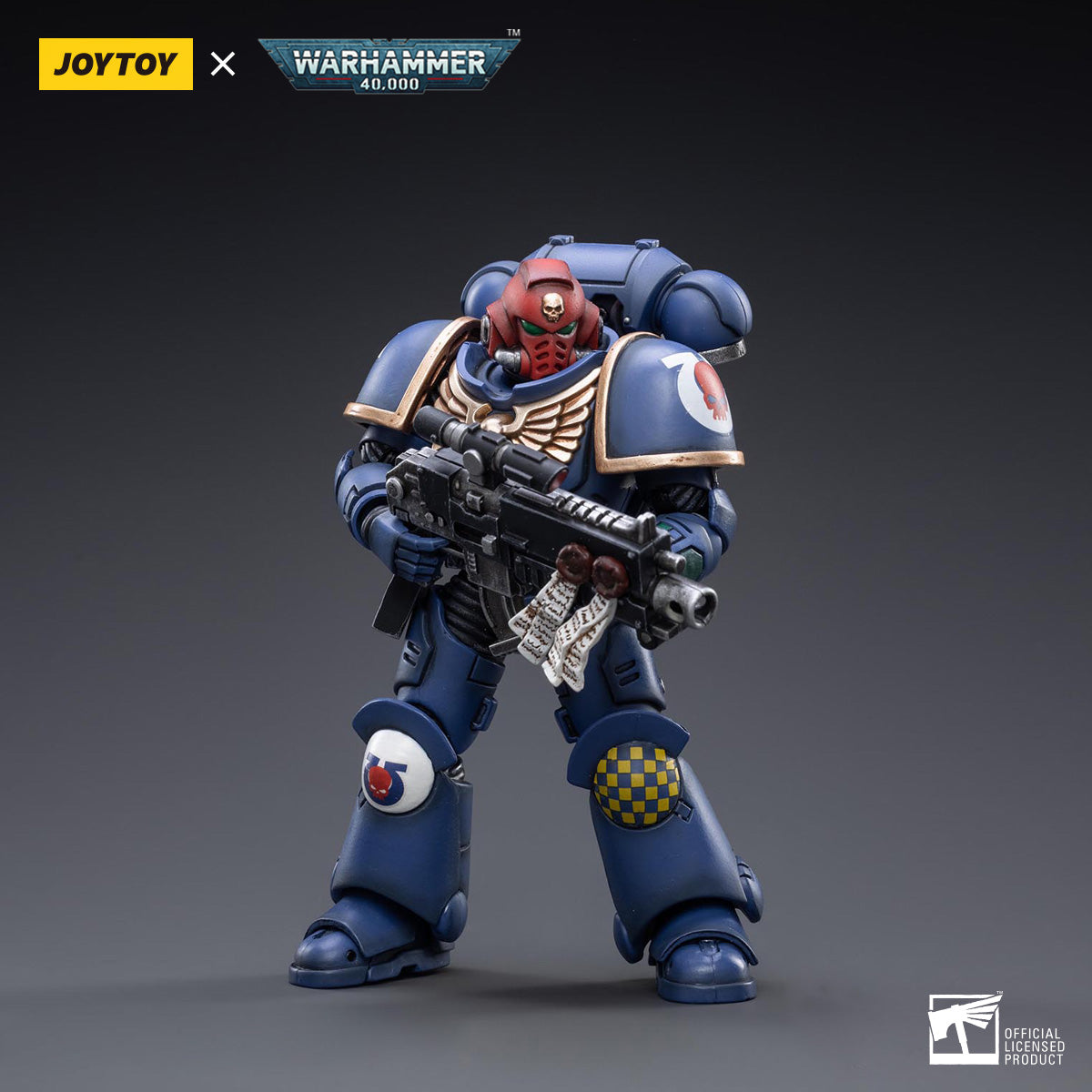 Warhammer 40k JoyToy Actionfigure - World Eaters Khorne Berzerker figure from Ver. 4 for collectors, display and premium shelf presentation