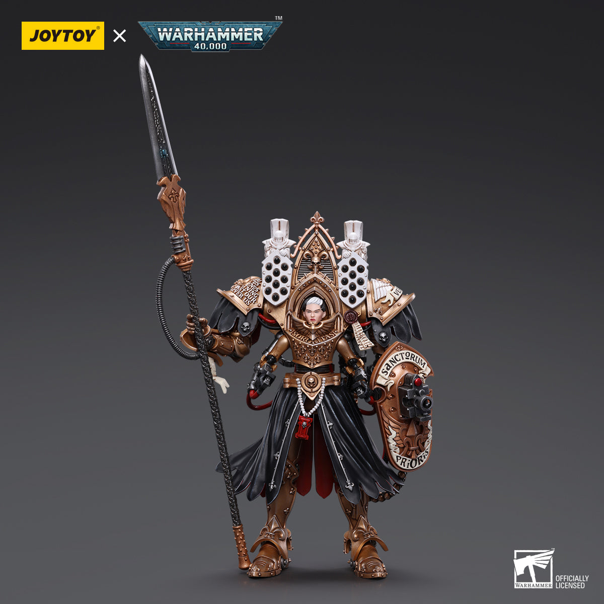 Warhammer 40k JoyToy Actionfigure - Adepta Sororitas Abbess Sanctorum Morvenn Vahl figure for collectors, display and premium shelf