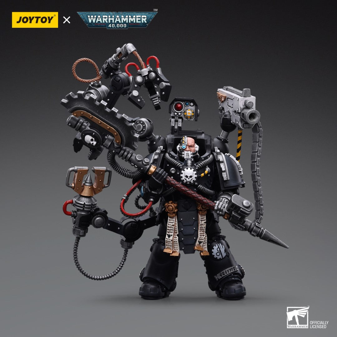Warhammer 40k JoyToy Actionfigure - Iron Hands Iron Father Feirros figure for collectors, display and premium shelf presentation