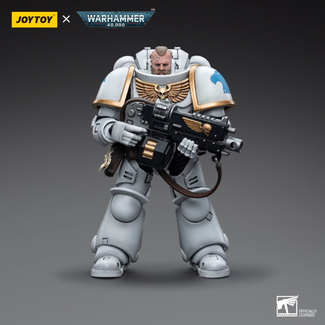 Warhammer 40k JoyToy Actionfigure - Space Marines White Consuls Intercessors 2 figure for collectors, display and premium shelf presentation