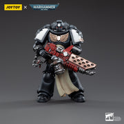Warhammer 40k JoyToy Actionfigure - Black Templars Primaris Initiate Brother Raemont figure for collectors, display and premium shelf