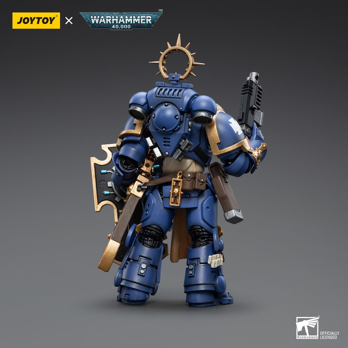 Warhammer 40k JoyToy Actionfigure - Ultramarines Bladeguard Veteran Brother Sergeant Proximo figure for collectors, display and premium