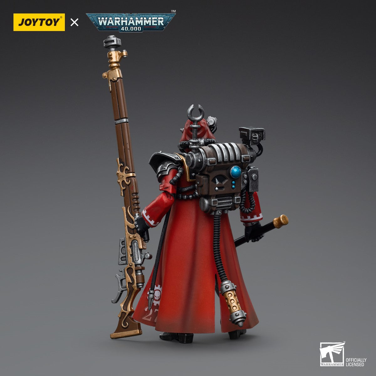 Warhammer 40k JoyToy Actionfigure - Adeptus Mechanicus Skitarrii Ranger with Transuranic Arquebus figure for collectors, display and