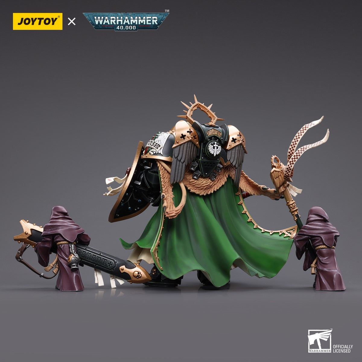 Warhammer 40k JoyToy Actionfigure - Dark Angels Primarch Lion El' Jonson figure for collectors, display and premium shelf presentation