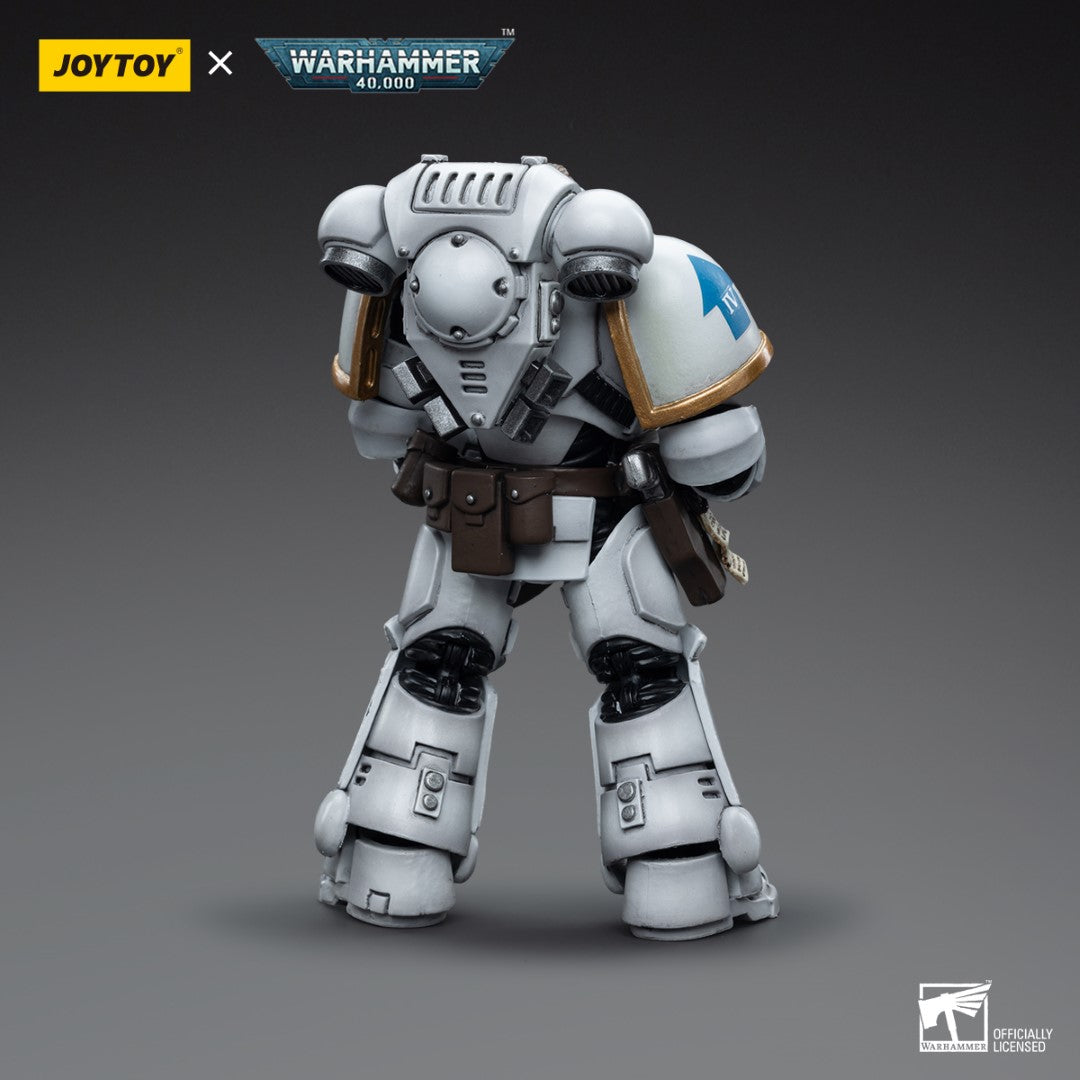 Warhammer 40k JoyToy Actionfigure - Space Marines White Consuls Intercessors 2 figure for collectors, display and premium shelf presentation