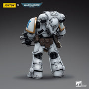 Warhammer 40k JoyToy Actionfigure - Space Marines White Consuls Intercessors 1 figure for collectors, display and premium shelf presentation