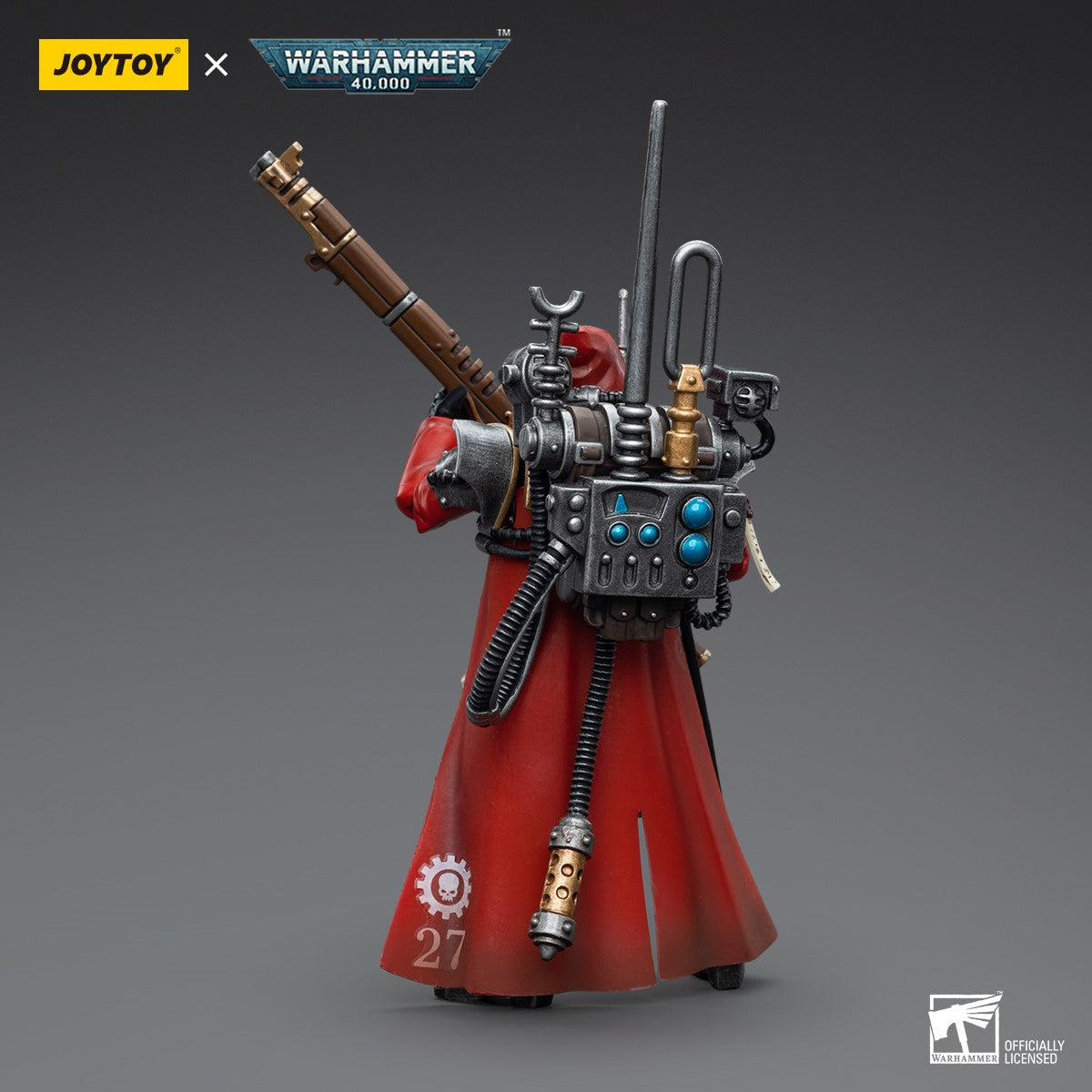 Warhammer 40k JoyToy Actionfigure - Adeptus Mechanicus Skitarrii Ranger with Data-Tether figure for collectors, display and premium shelf