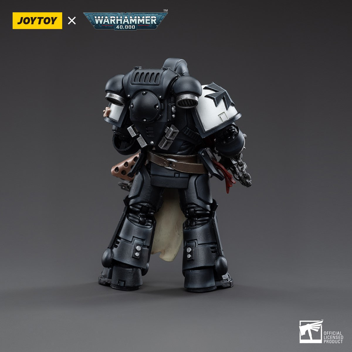 Warhammer 40k JoyToy Actionfigure - Black Templars Primaris Initiate Brother Raemont figure for collectors, display and premium shelf