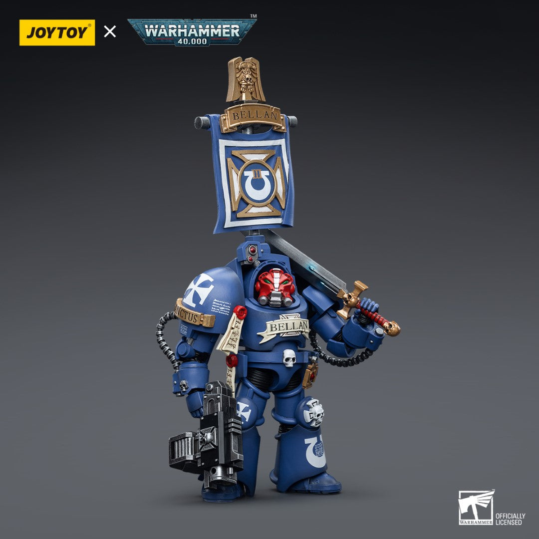 Warhammer 40k JoyToy Actionfigure - Ultramarines Terminators Sergeant Bellan figure for collectors, display and premium shelf presentation