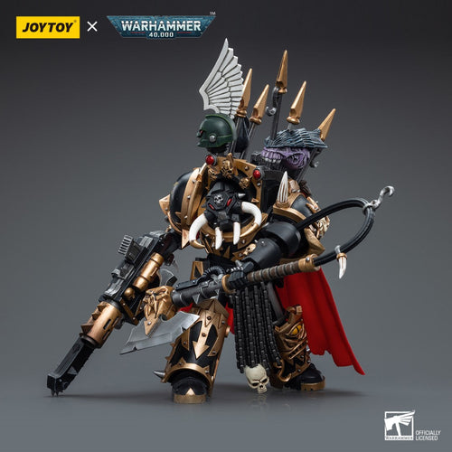 Warhammer 40k JoyToy Actionfigure - Black Legion Chaos Lord in Terminator Armor figure for collectors, display and premium shelf