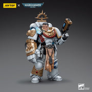 Warhammer 40k JoyToy Actionfigure - Space Marines White Consuls Captain Messinius figure for collectors, display and premium shelf