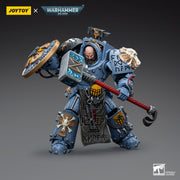 Warhammer 40k JoyToy Actionfigure - Space Wolves Arjac Rockfist figure for collectors, display and premium shelf presentation