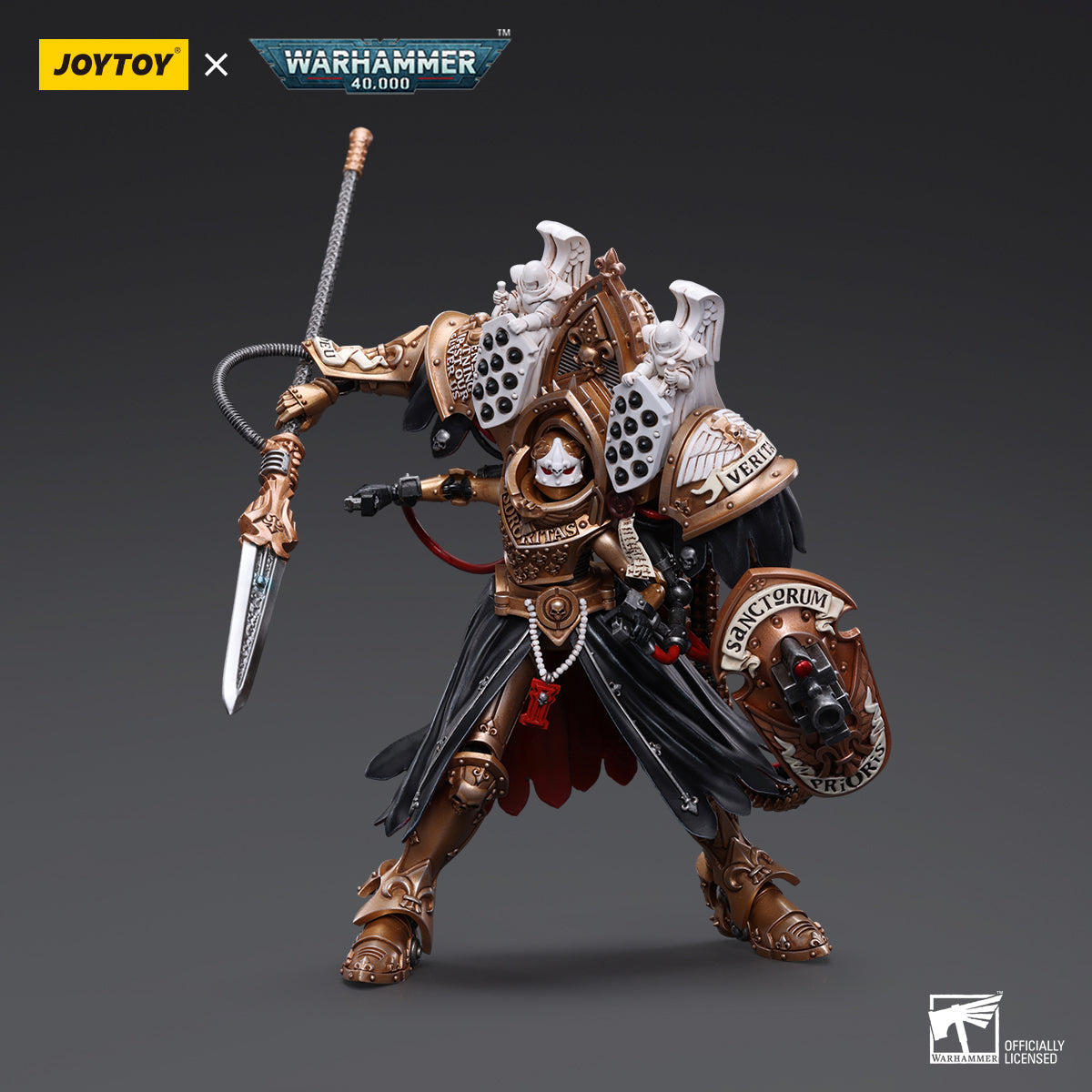 Warhammer 40k JoyToy Actionfigure - Adepta Sororitas Abbess Sanctorum Morvenn Vahl figure for collectors, display and premium shelf
