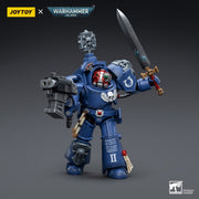 Warhammer 40k JoyToy Actionfigure - Ultramarines Terminators Sergeant Terconon figure for collectors, display and premium shelf presentation