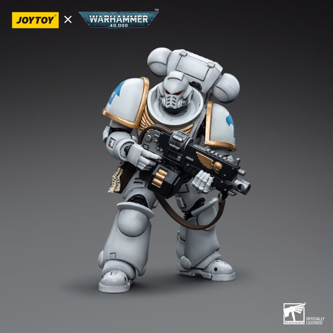 Warhammer 40k JoyToy Actionfigure - Space Marines White Consuls Intercessors 2 figure for collectors, display and premium shelf presentation