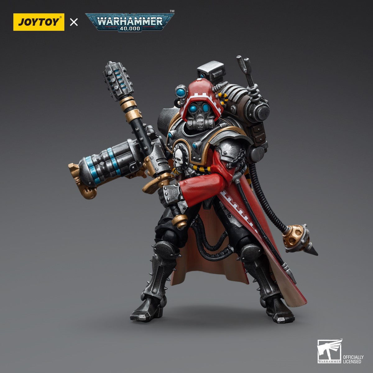 Warhammer 40k JoyToy Actionfigure - Adeptus Mechanicus Skitarrii Ranger Alpha figure for collectors, display and premium shelf presentation