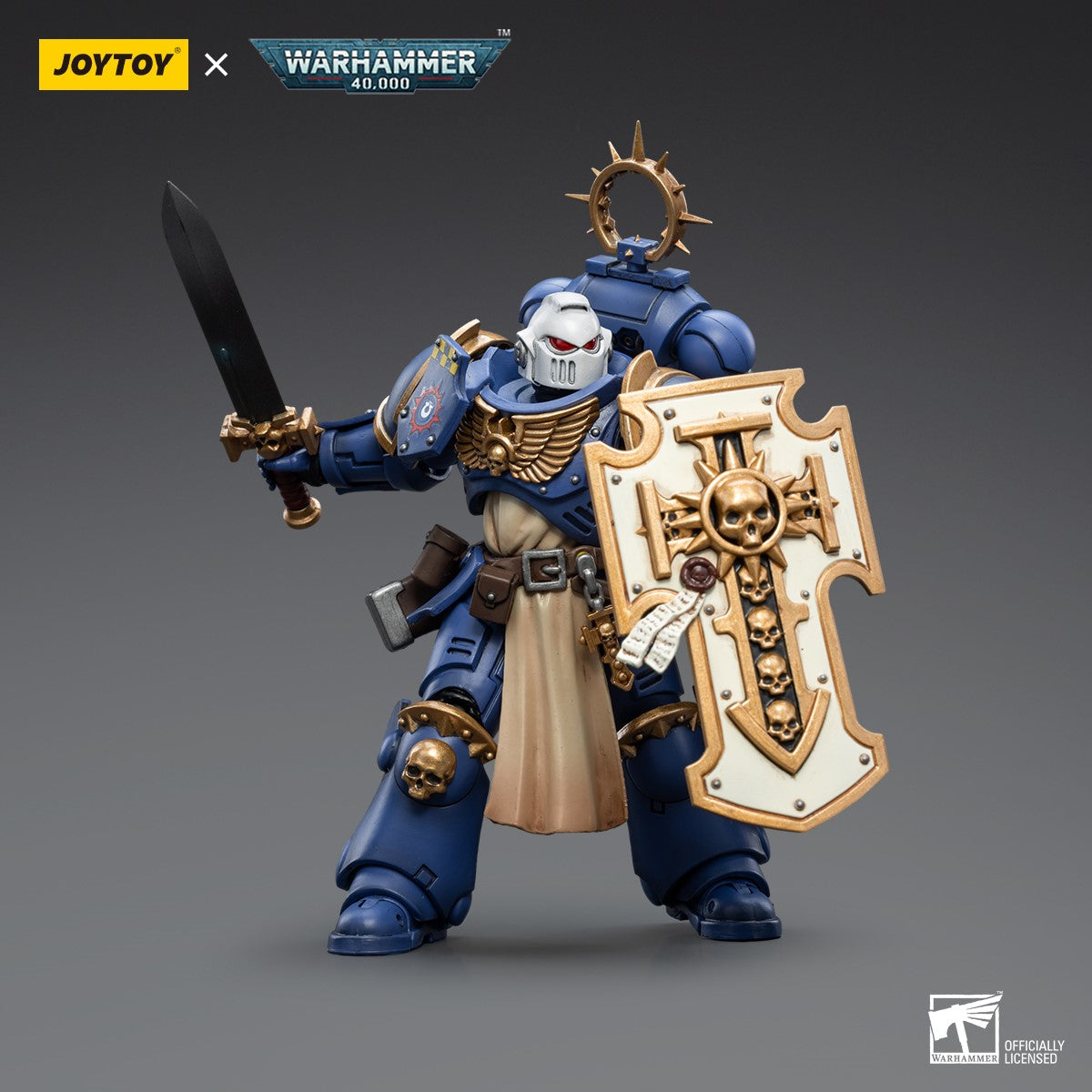 Warhammer 40k JoyToy Actionfigure - Ultramarines Bladeguard Veterans 03 figure for collectors, display and premium shelf presentation
