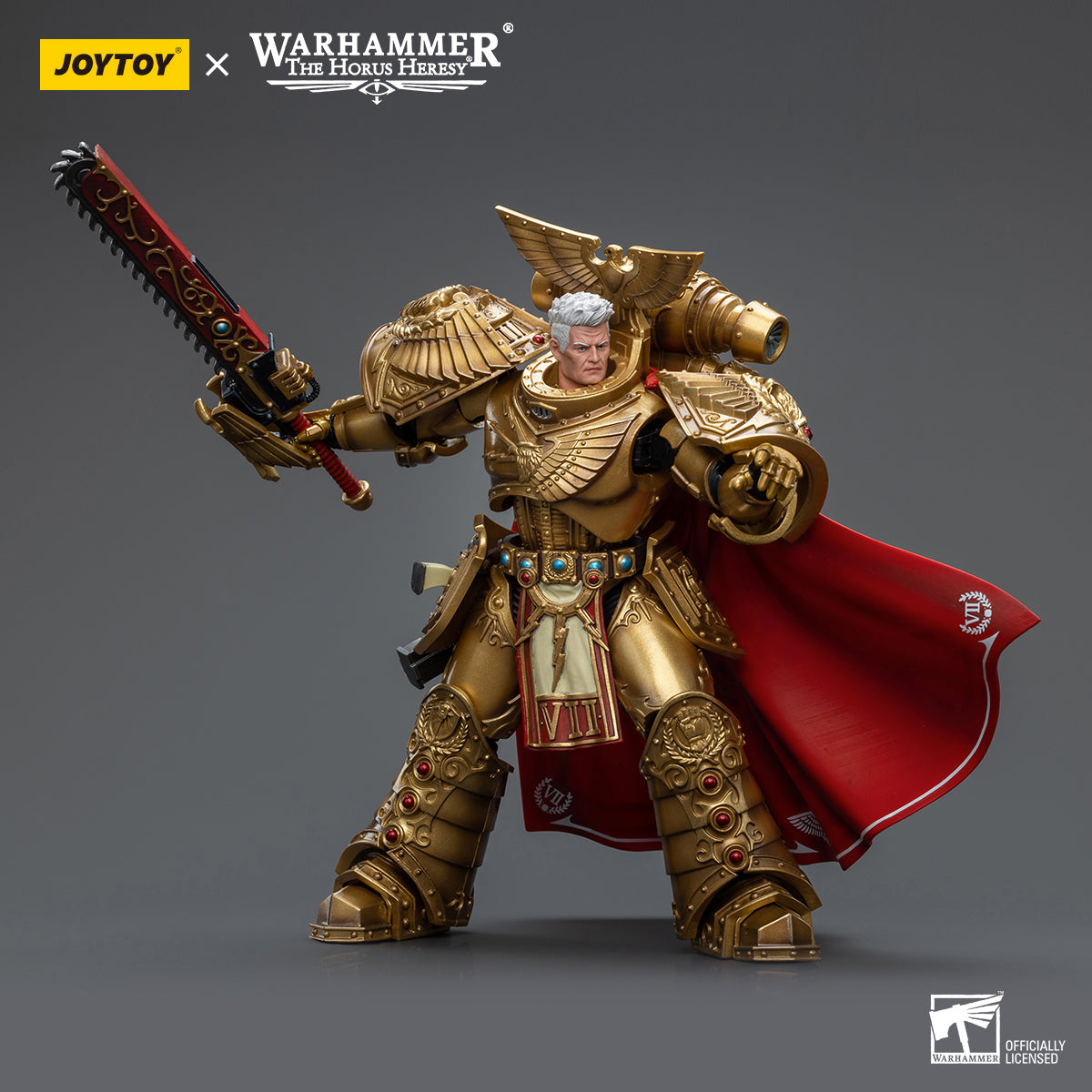 Warhammer 40k JoyToy Actionfigure - Imperial Fists Rogal Dorn, Primarch of the 7'th Legion figure for collectors, display and premium shelf