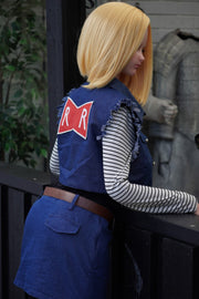Dragonball Z - Android 18 Scale 1:1 Anime Silicone Model replica doll from Irokebijin Studios for collectors, display and premium shelf