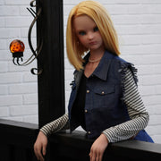 Dragonball Z - Android 18 Scale 1:1 Anime Silicone Model replica doll from Irokebijin Studios for collectors, display and premium shelf
