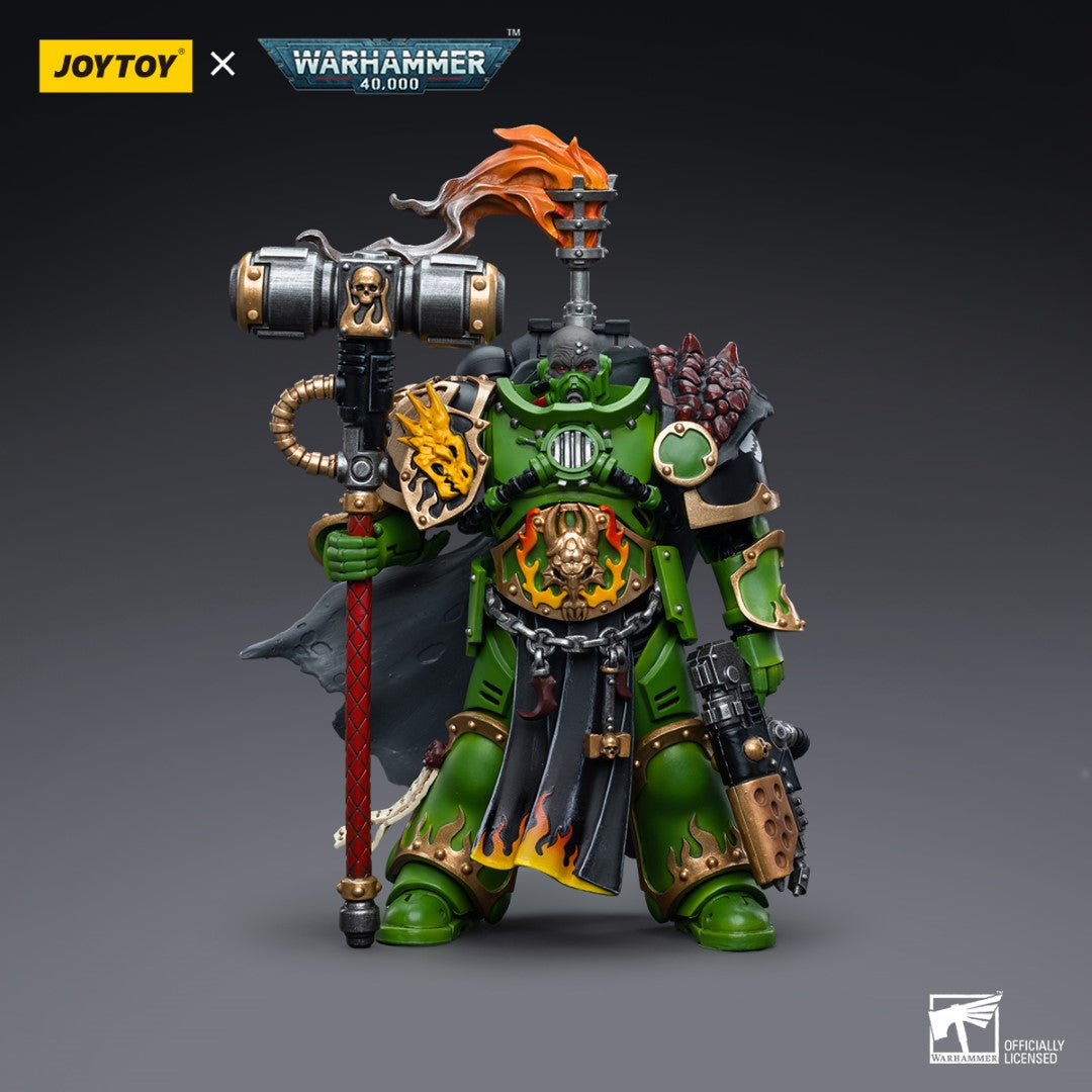 Warhammer 40k JoyToy Actionfigure - Salamanders Captain Adrax Agatone figure for collectors, display and premium shelf presentation