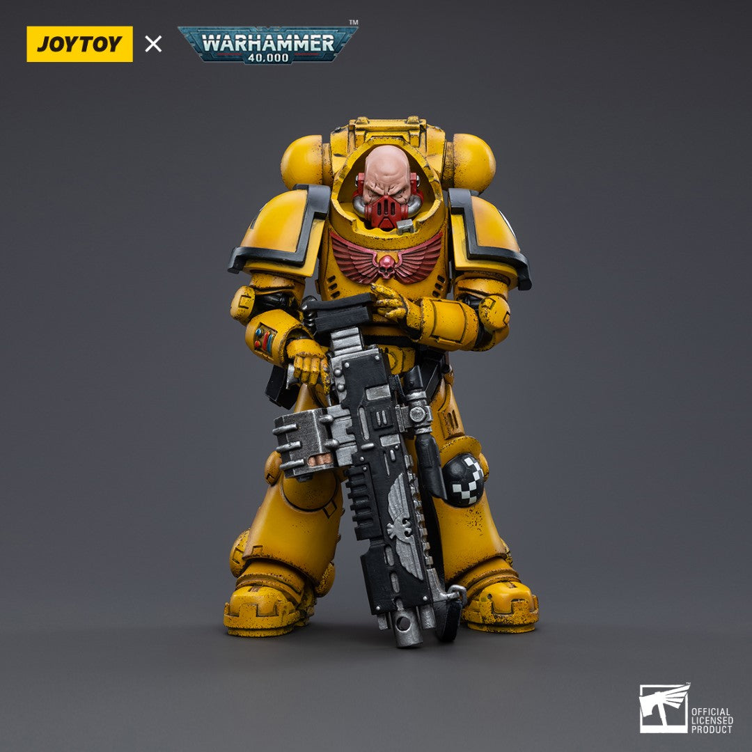 Warhammer 40k JoyToy Actionfigure - Imperial Fists Heavy Intercessor Rogfried Pertanal figure for collectors, display and premium shelf