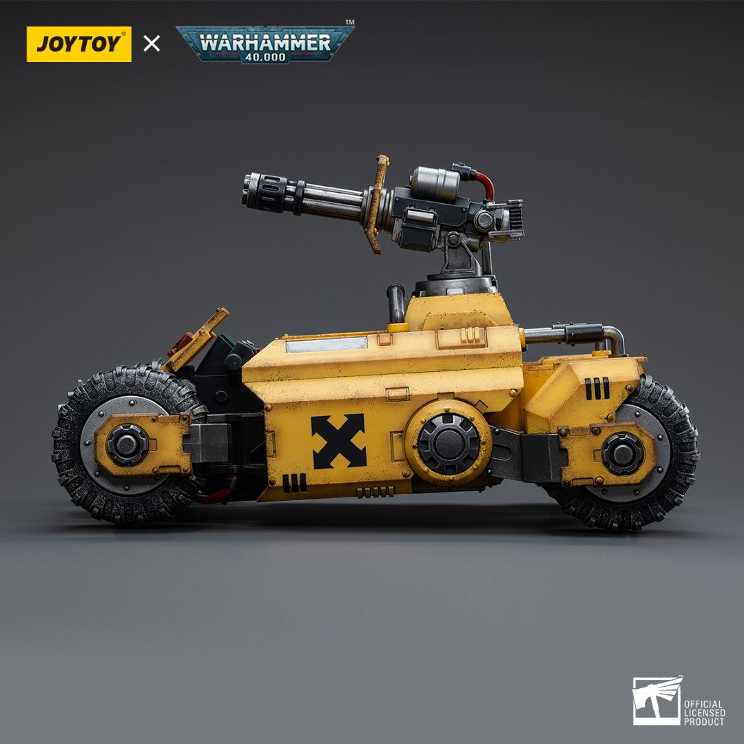 Warhammer 40k JoyToy Actionfigure - Imperial Fists Primaris Invader ATV figure for collectors, display and premium shelf presentation