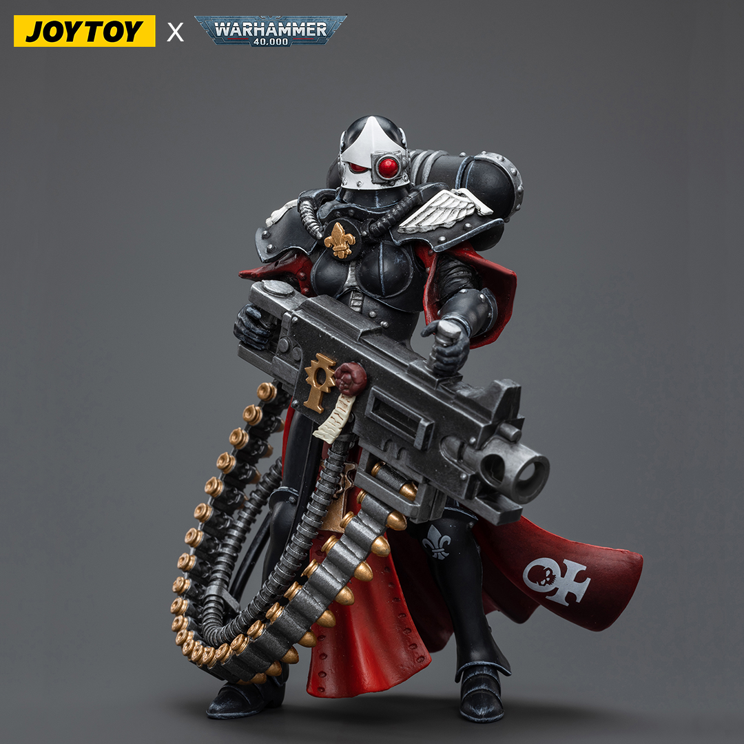 Warhammer 40k JoyToy Actionfigure - Adepta Sororitas Retributor with Heavy Bolter figure for collectors, display and premium shelf