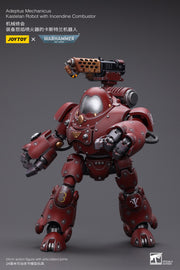 Warhammer 40k JoyToy Actionfigure - Adeptus Mechanicus Kastelan Robot with Incendine Combustor bust for collectors, display and premium