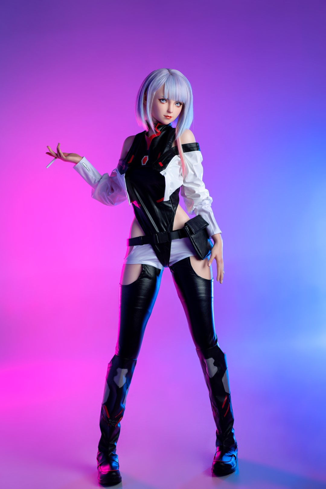 Lucyna Realistic Silicone 1:1 Replica Cosplay Model Doll statue from Game Lady Studio for collectors, display and premium shelf presentation