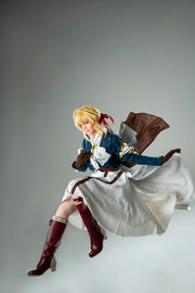 Violet Realistic Silicone 1:1 Replica Cosplay Model Doll statue from Game Lady Studio for collectors, display and premium shelf presentation