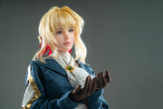 Violet Realistic Silicone 1:1 Replica Cosplay Model Doll statue from Game Lady Studio for collectors, display and premium shelf presentation