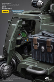 Warhammer 40k JoyToy Actionfigure - Astra Militarum Cadian Armoured Sentinel figure for collectors, display and premium shelf presentation