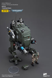 Warhammer 40k JoyToy Actionfigure - Astra Militarum Cadian Armoured Sentinel figure for collectors, display and premium shelf presentation