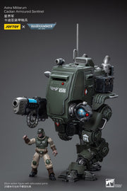Warhammer 40k JoyToy Actionfigure - Astra Militarum Cadian Armoured Sentinel figure for collectors, display and premium shelf presentation