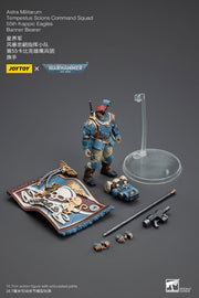 Warhammer 40k JoyToy Actionfigure - Astra Militarum Tempestus Scions Command Squad 55th Kappic Eagles Banner Bearer figure for collectors