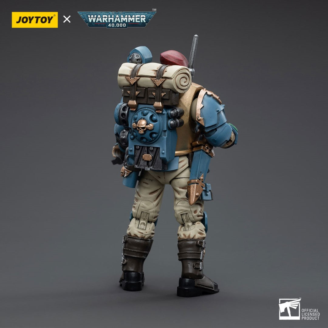 Warhammer 40k JoyToy Actionfigure - Astra Militarum Tempestus Scions Command Squad 55th Kappic Eagles Grenadier figure for collectors