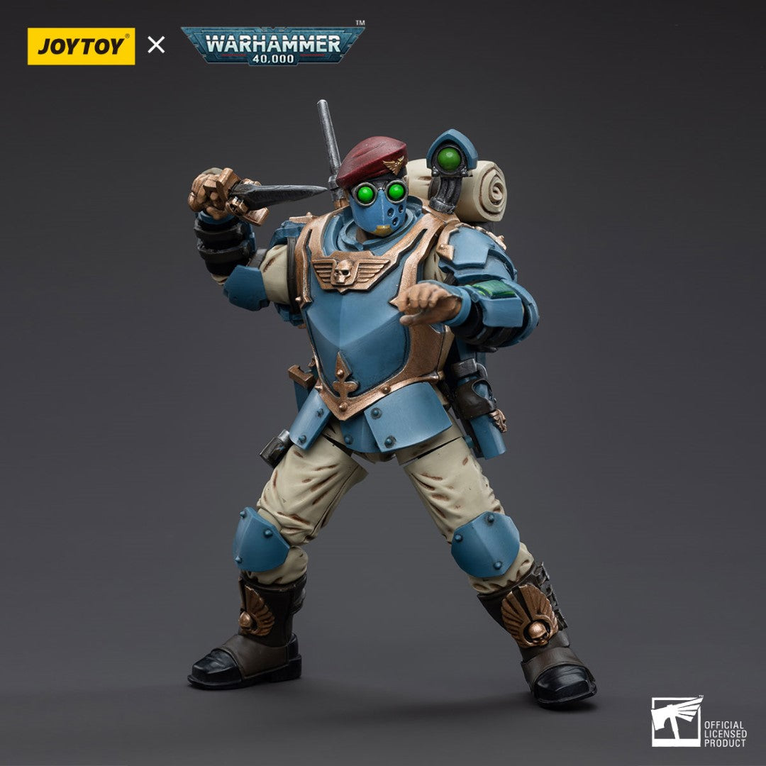 Warhammer 40k JoyToy Actionfigure - Astra Militarum Tempestus Scions Command Squad 55th Kappic Eagles Grenadier figure for collectors
