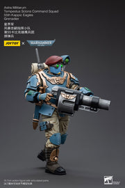Warhammer 40k JoyToy Actionfigure - Astra Militarum Tempestus Scions Command Squad 55th Kappic Eagles Grenadier figure for collectors