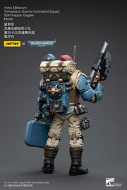 Warhammer 40k JoyToy Actionfigure - Astra Militarum Tempestus Scions Command Squad 55th Kappic Eagles Medic figure for collectors, display