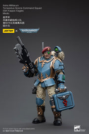 Warhammer 40k JoyToy Actionfigure - Astra Militarum Tempestus Scions Command Squad 55th Kappic Eagles Medic figure for collectors, display