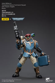 Warhammer 40k JoyToy Actionfigure - Astra Militarum Tempestus Scions Command Squad 55th Kappic Eagles Medic figure for collectors, display