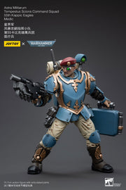 Warhammer 40k JoyToy Actionfigure - Astra Militarum Tempestus Scions Command Squad 55th Kappic Eagles Medic figure for collectors, display