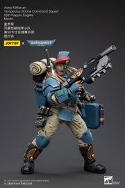 Warhammer 40k JoyToy Actionfigure - Astra Militarum Tempestus Scions Command Squad 55th Kappic Eagles Medic figure for collectors, display