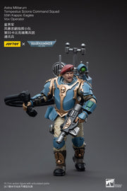 Warhammer 40k JoyToy Actionfigure - Astra Militarum Tempestus Scions Command Squad 55th Kappic Eagles Vox Operator figure for collectors