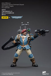 Warhammer 40k JoyToy Actionfigure - Astra Militarum Tempestus Scions Command Squad 55th Kappic Eagles Vox Operator figure for collectors
