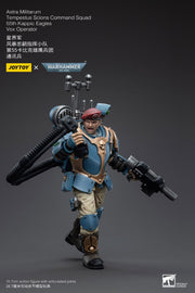 Warhammer 40k JoyToy Actionfigure - Astra Militarum Tempestus Scions Command Squad 55th Kappic Eagles Vox Operator figure for collectors